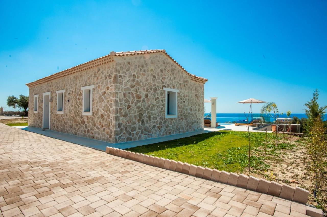 Natural Stone Villas Kefalonia Muszáta Kültér fotó