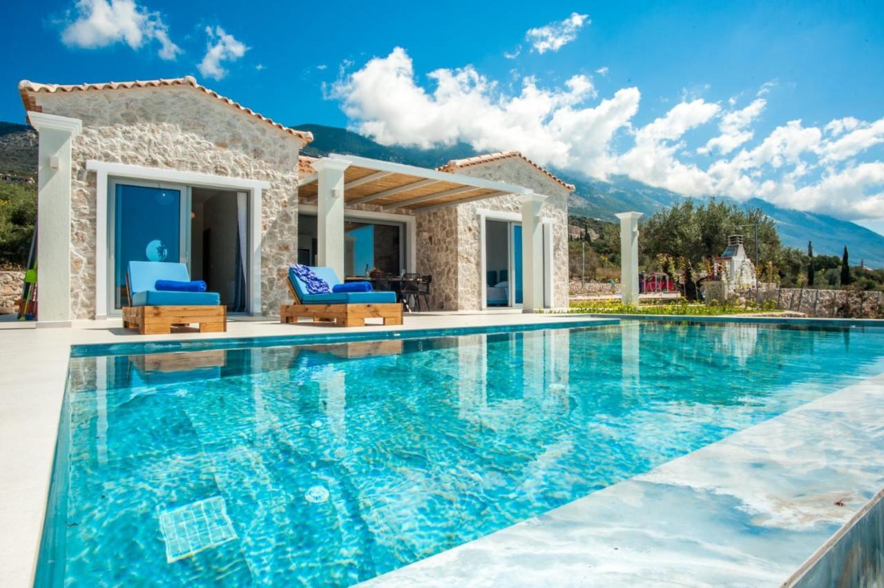 Natural Stone Villas Kefalonia Muszáta Kültér fotó