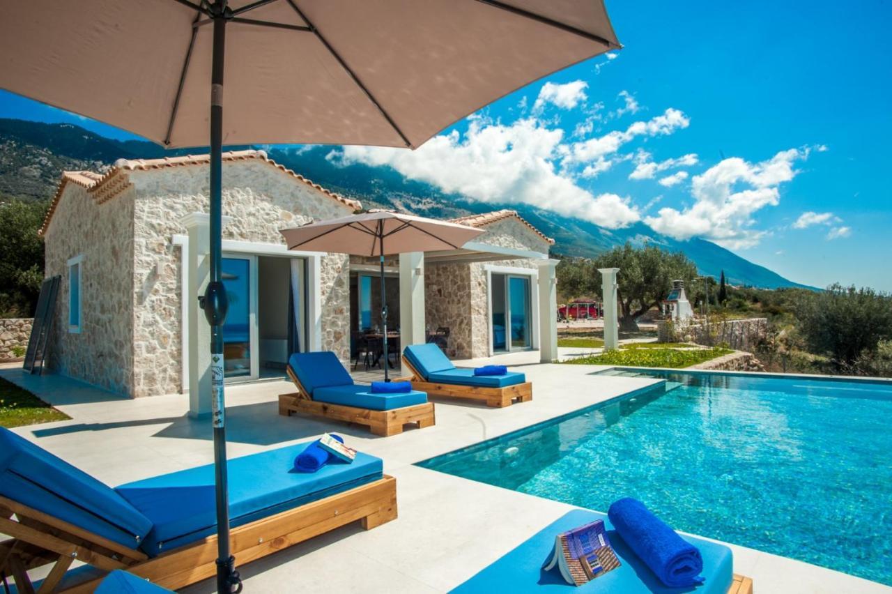 Natural Stone Villas Kefalonia Muszáta Kültér fotó
