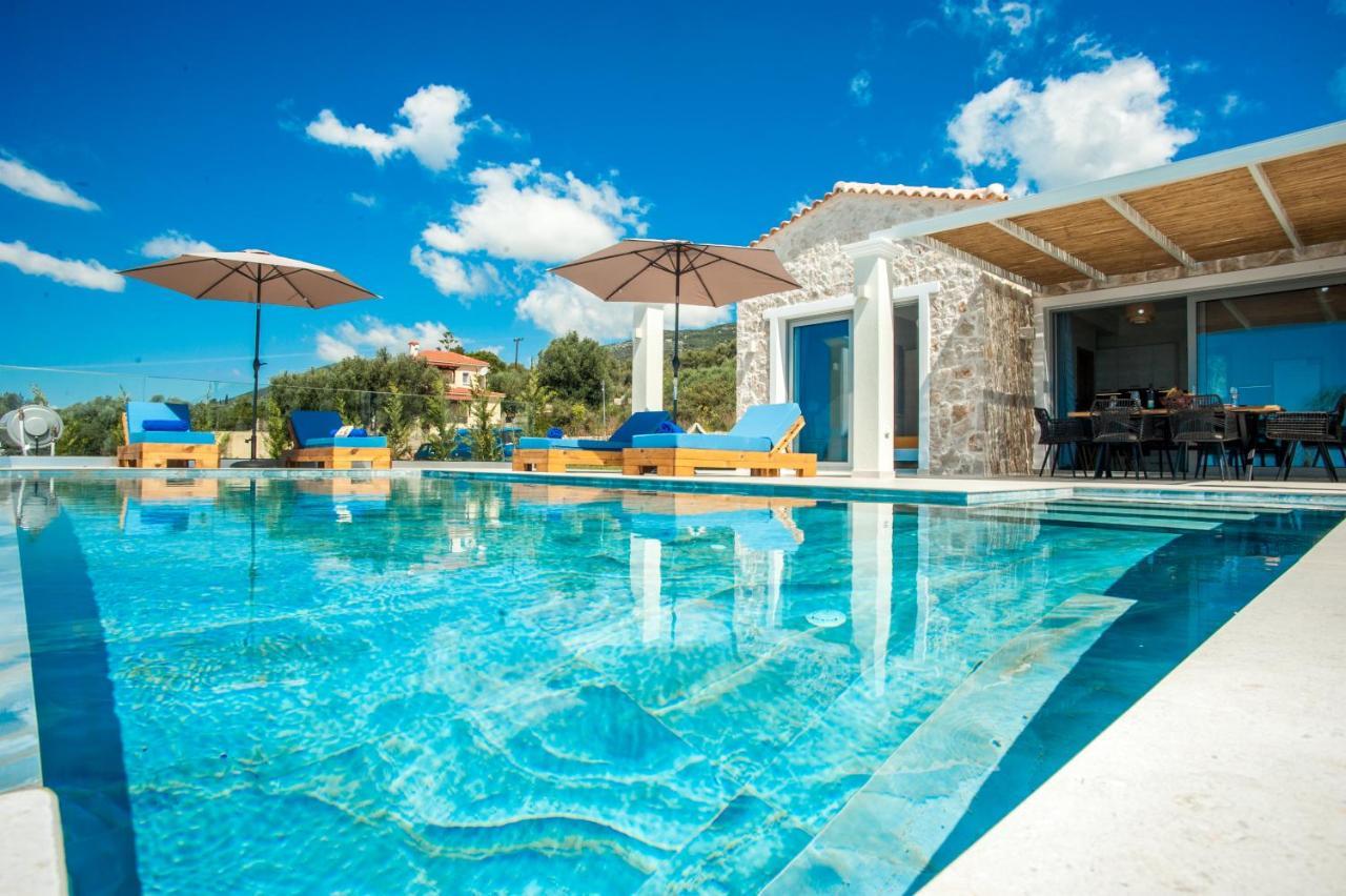 Natural Stone Villas Kefalonia Muszáta Kültér fotó