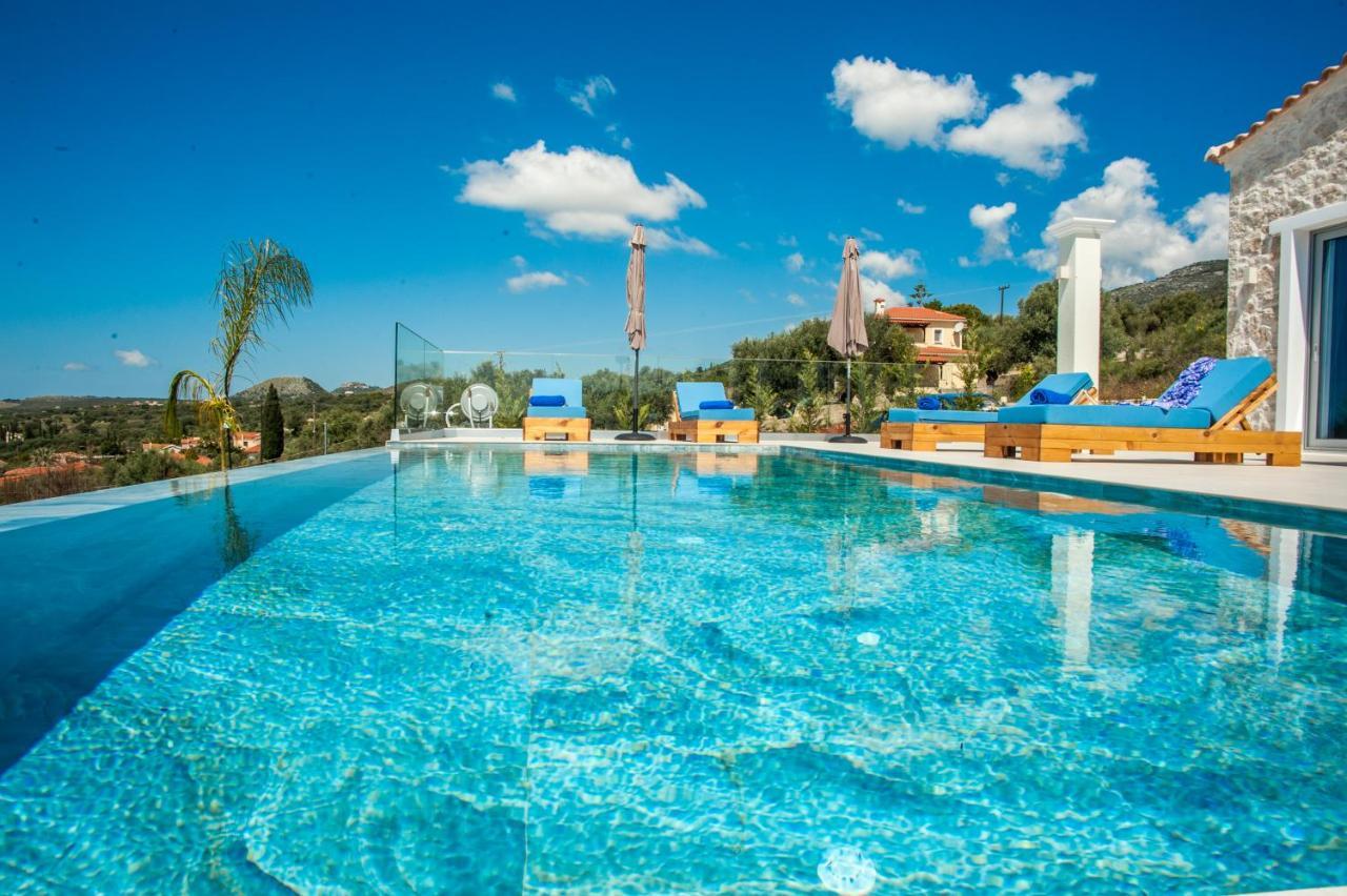 Natural Stone Villas Kefalonia Muszáta Kültér fotó