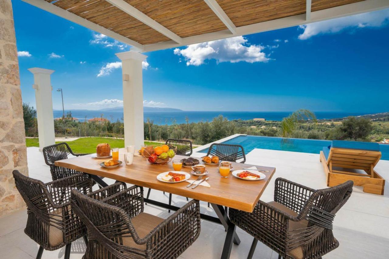 Natural Stone Villas Kefalonia Muszáta Kültér fotó