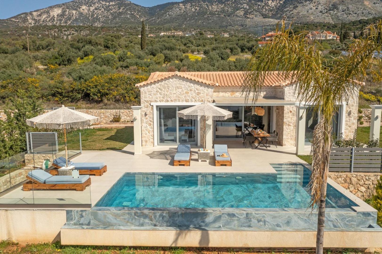Natural Stone Villas Kefalonia Muszáta Kültér fotó